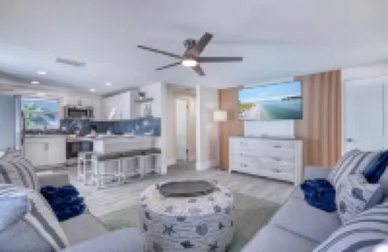 Heated Pool and Steps to the Beach Await - Charming Villa Retreat