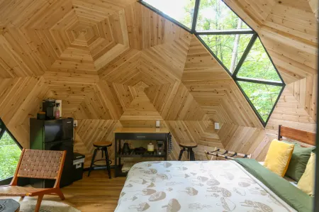 Amanita Dome. All-Inclusive Food and Drinks.