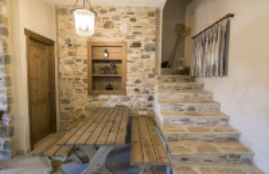 Chaihoutes Stone Villa into Olive Farm in Zia