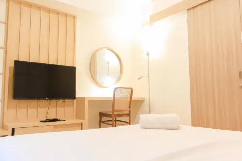 Japanese Cozy Style Studio at Bintaro Embarcadero Apartment
