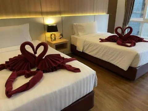 ห้องดีลักซ์ทวิน, เตียงเดี่ยว 1 เตียง, วิวเมือง