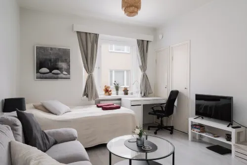 Comfy Studio in Central Helsinki, Best Location! - Homestays