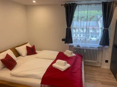 Small apartment with whirlpool bath + sauna