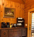 4-bedroom cabin in peaceful Apple Valley with AC, WiFi. Enjoy nature retreat.