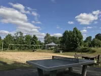 Holiday house with 3 bedrooms directly on the Useriner See with bathing beach, fireplace