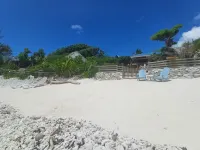Air-conditioned bungalow by the sea in Moorea