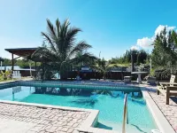 Waterfront home with private dock near the beach