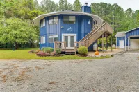 Near Lake Gaston: Unique Home w/ Deck & Fire Pit! - Wifi
