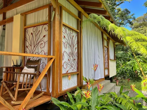 Geckoes Lodge - شرفة