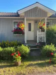 Well equipped summer house near beach consisting of three houses. 10 beds.