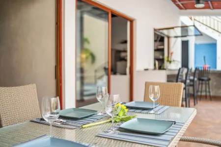 Your own Private Oasis with Heated Saltwater Pool! 5 minute walk to beach/town