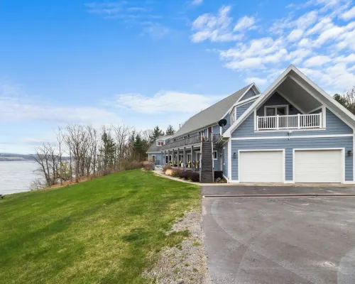 Lakefront 6BR Retreat with Private Dock, Huge Deck & Epic Seneca Views Hotels in Starkey