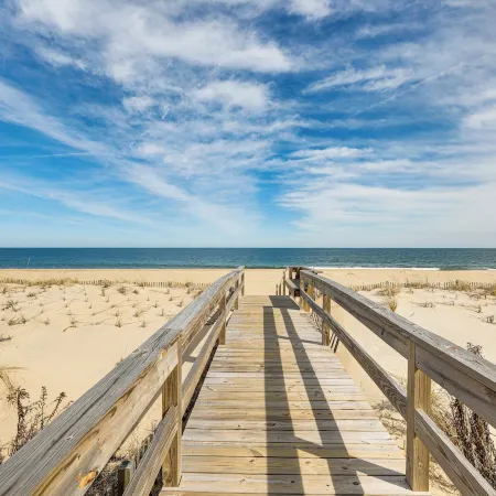 Steps to Shore: Spacious Bethany Beach Retreat