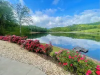 VIEWS! Private Cove Lake House & Pool!