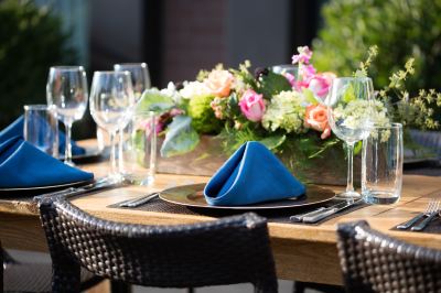 レストラン ヒルトン ミネアポリス ブルーミントンの写真