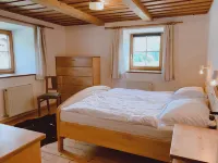 Cozy vacation apartment with two bedrooms on the farm
