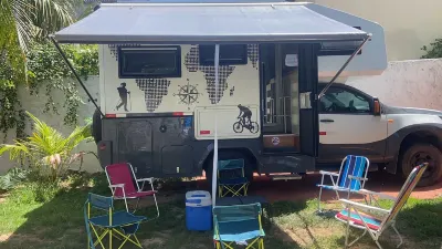 Motorhome em uma das Melhores Praias do Litoral Norte da Bahia Hotels near Pista de Skate da Praia de Jauá