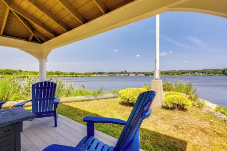 Walk to Pawcatuck River: Family-Friendly Home!