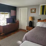 Charming 1-bedroom apt Buffalo WY, on creek, AC,  WiFi, & 1 block from downtown.