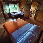 Family house located in the Ecuadorian Amazon.