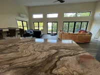Birds Nest is a beautiful newly built home on Swanlake with 88 ft  of deck!! - 4-Star