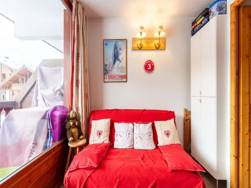 Apartment in Morillon near Ski Slopes - balcony
