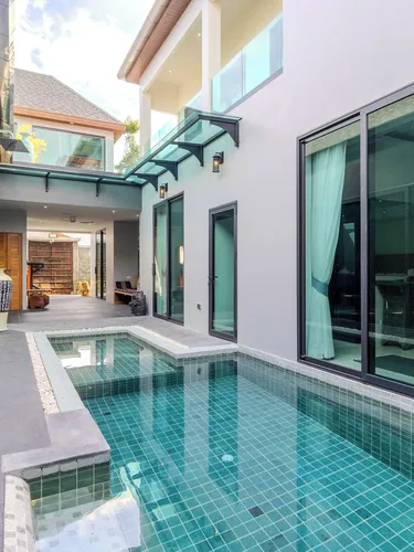 รูปภาพของวิลล่า 5 ห้องนอน น้ำตก สระว่ายน้ำ ห้องดูหนัง วี257