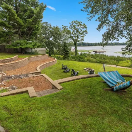 Lakeside Log Cabin w/Firepit, Dock, King Bed, Game Room, Scenic Relaxation
