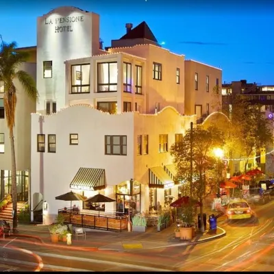 La Pensione Hotel Hotels near Santa Fe Depot