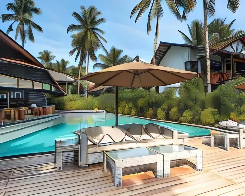 Siargao Island Villas Hotels in General Luna