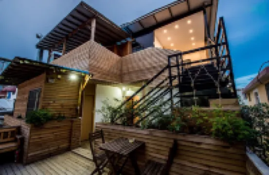 AMOY·Happiness Home Inn (Cozy Retreat Near the Sea, Huandao South Road) Hotel a 