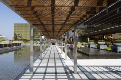 共有エリア ハイアット リージェンシー マニラ シティ オブ ドリームズの写真