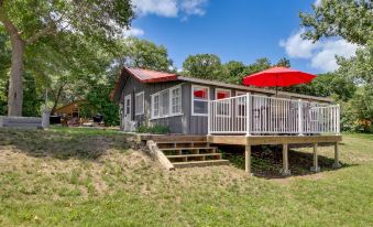 Lakefront Motley Cabin w/ Private Deck + Dock!