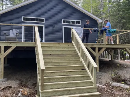 Peaceful Waterfront Home Located on Mattanawcook Pond, Lincoln Maine