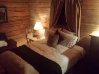 Seven Springs Cabin - Luna Chalet - Authentic, Pet Friendly Log Cabin