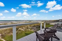 Pet friendly, newly renovated, ocean and beachfront historical home