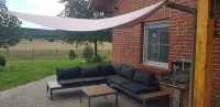 Ground-floor vacation apartment with a unique view, pure relaxation in the Harz Mountains