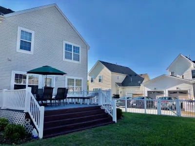 Convenient Beach Home, Beach Access Across Street Hotels near Marshalls