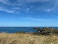 Two minutes from Dinard, beautiful seaside villa with heated pool.