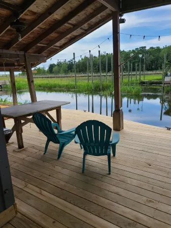 Pascagoula River 🌞Sun Rise Views🌄 Boat Slip🎣🚤 Golf nearby⛳️Near I-10..Quiet