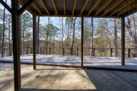 Modern pet friendly home w/ covered dock near Lake Lanier Olympic Park