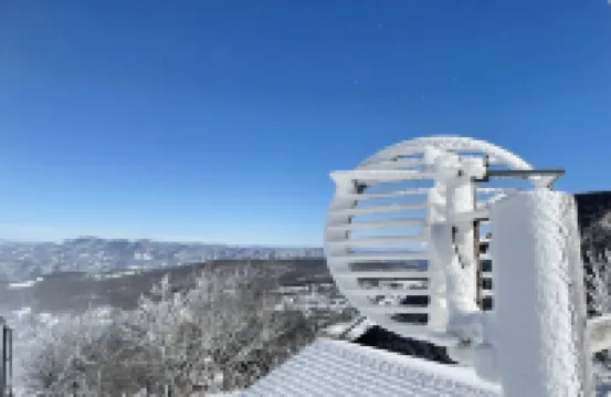 Winter is here! We are very close to the slopes.