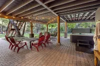 Riverfront Cabin with Hot Tub, Games & Wild Blackberry Trails