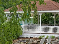 Waterfront Smith Cove Lake House includes dock