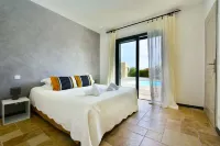 Sea View Villa 180 - Heated pool - Beaches 2 min - 5 bedrooms - Wifi Clim - balcony