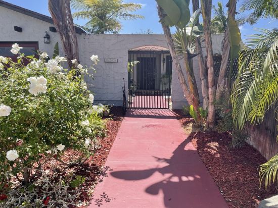 Private Gated Villa with Waterfall Pool & Spa Near Mission Beach - Pet Friendly