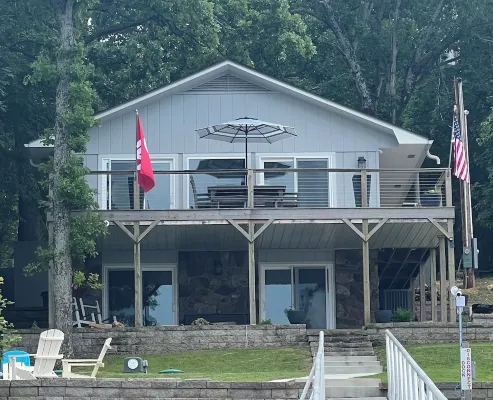 NEW LISTING! Lakefront Home on Grand Lake. Private Dock & Stunning Sunset Views! Hotels in Delaware County