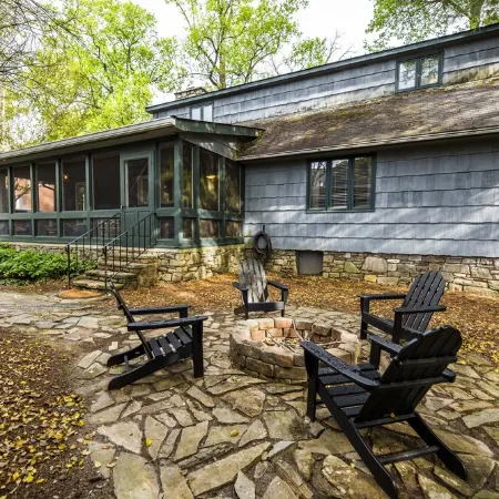 Two blocks from Downtown Brevard! Beautiful home with game area!
