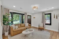 Boho-chic themed bungalow in charming Shandon Columbia, SC.
