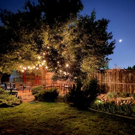 Cozy Cottage with Private Backyard.  Fire Pit, Hot Tub, Bikes, and Paddleboards